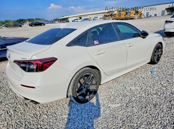 2HGFE2F52SH501577 2025 HONDA CIVIC White Задня права чверть