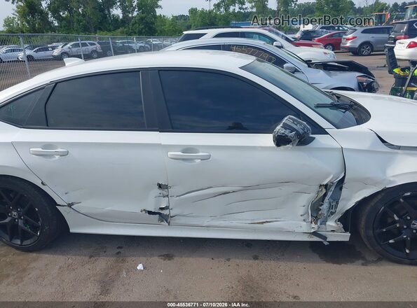 2HGFE2F52SH504463 2025 HONDA CIVIC White Սալոնի հետևի տեսք