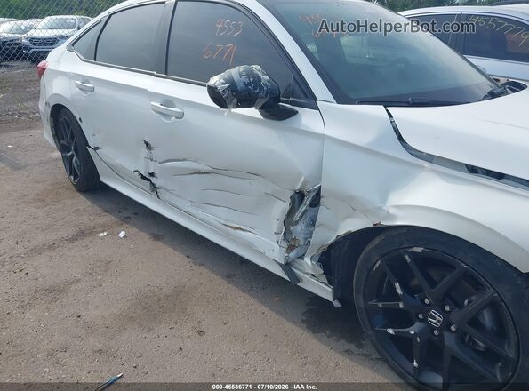 2HGFE2F52SH504463 2025 HONDA CIVIC White Դիմացի տեսք