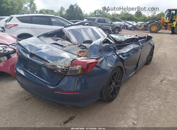 2HGFE2F52SH508593 2025 HONDA CIVIC Blue უკანა მარჯვენა