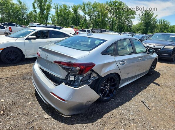 2HGFE2F52SH511851 2025 HONDA CIVIC Silver Trasero derecho