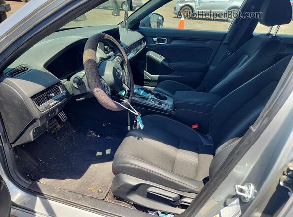 2HGFE2F52SH511851 2025 HONDA CIVIC Silver Vista interior delantera