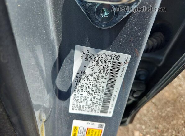 2HGFE2F52SH511851 2025 HONDA CIVIC Silver Vista del compartimento del motor