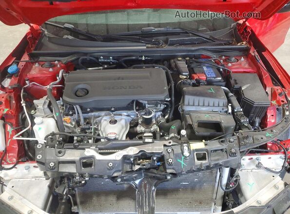 2HGFE2F52SH565277 2025 HONDA CIVIC Red Rear interior view