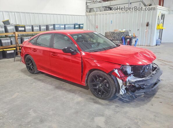 2HGFE2F52SH565277 2025 HONDA CIVIC Red Front right