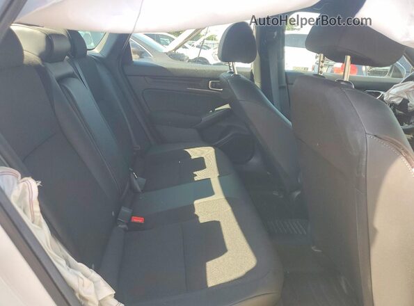 2HGFE2F52SH588557 2025 HONDA CIVIC White Widok tylnych siedzeń
