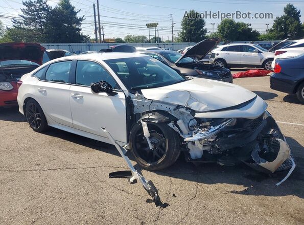 2HGFE2F52SH588557 2025 HONDA CIVIC White Przód prawy