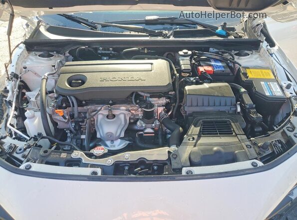 2HGFE2F52SH588557 2025 HONDA CIVIC White Widok wnętrza z tyłu
