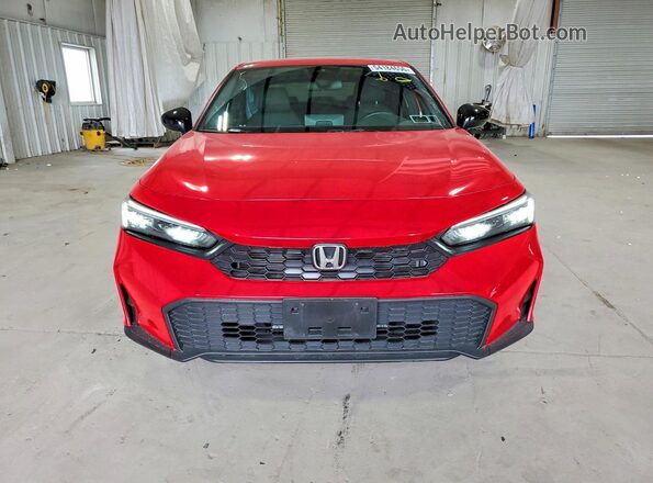 2HGFE2F52TH507753 2026 HONDA CIVIC Красный Вид спереди