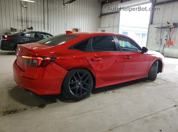 2HGFE2F52TH507753 2026 HONDA CIVIC Красный Задняя правая четверть