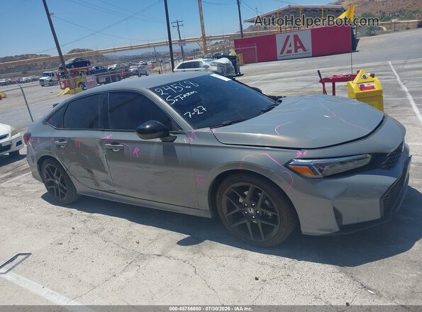 2HGFE2F52TH508613 2026 HONDA CIVIC Gray Սալոնի հետևի տեսք