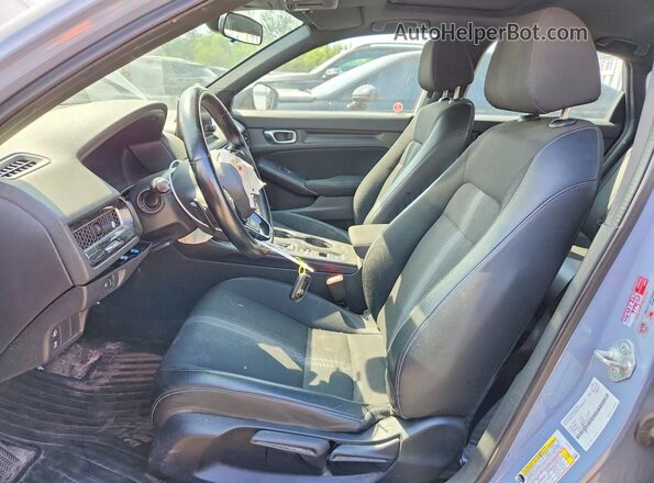 2HGFE2F53NH101810 2022 HONDA CIVIC Gray წინა სალონის ხედი