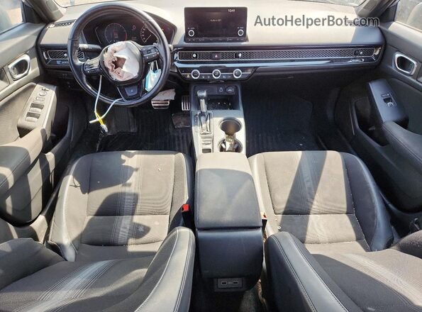 2HGFE2F53NH101810 2022 HONDA CIVIC Gray წინა პანელის ხედი