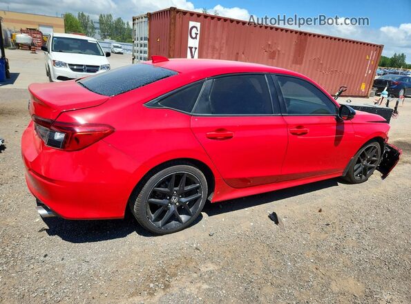 2HGFE2F53NH102245 2022 HONDA CIVIC Red Задня права чверть