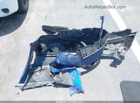2HGFE2F53NH534737 2022 HONDA CIVIC Blue Вид щитка приладів