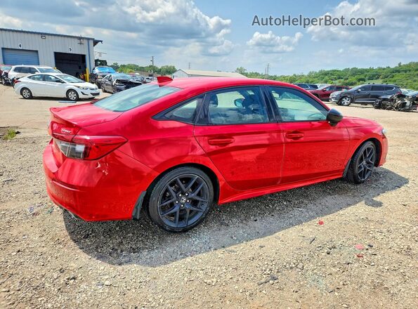 2HGFE2F53NH542224 2022 HONDA CIVIC Red უკანა მარჯვენა