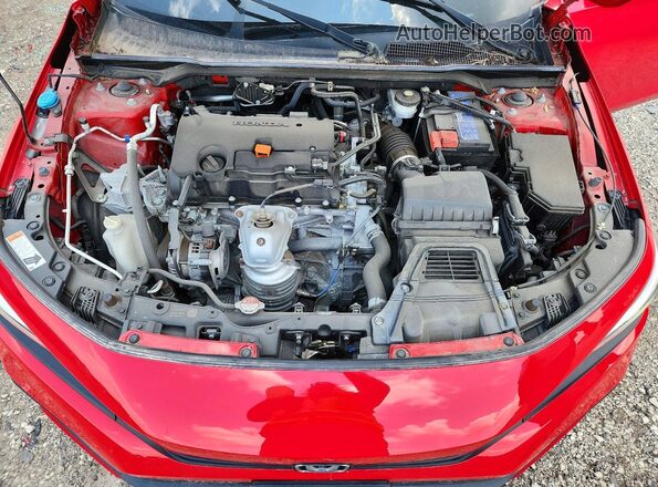 2HGFE2F53NH542224 2022 HONDA CIVIC Red უკანა სალონის ხედი