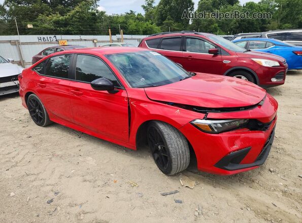2HGFE2F53NH553031 2022 HONDA CIVIC Red Przód prawy