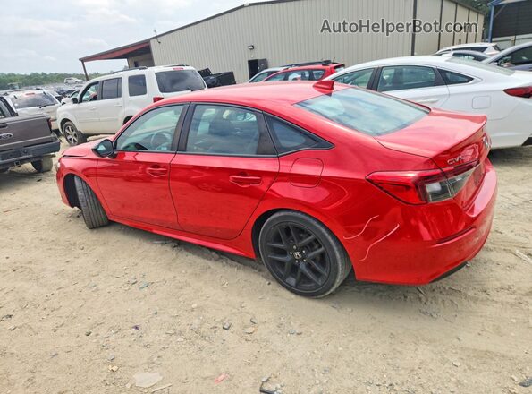 2HGFE2F53NH553031 2022 HONDA CIVIC Red Tył lewy