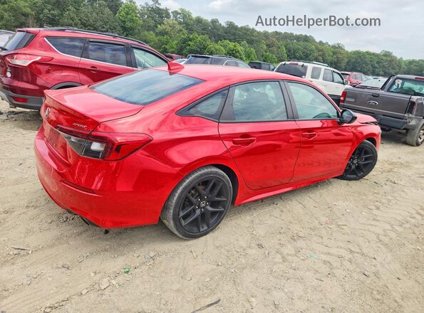 2HGFE2F53NH553031 2022 HONDA CIVIC Red Tył prawy