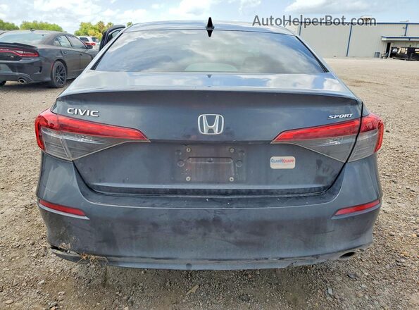 2HGFE2F53NH554910 2022 HONDA CIVIC Gray Widok z tyłu