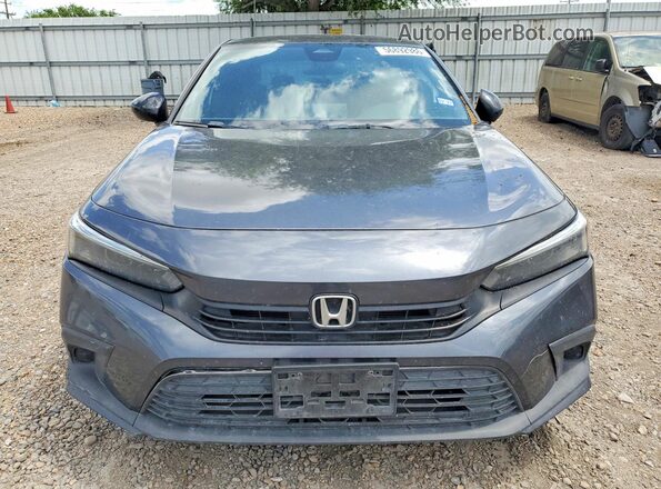 2HGFE2F53NH554910 2022 HONDA CIVIC Gray Widok z przodu