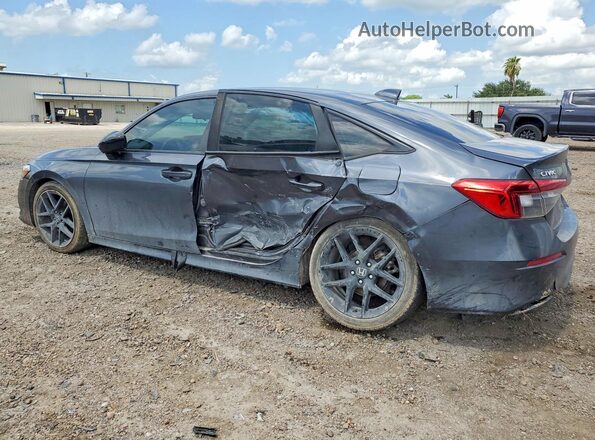 2HGFE2F53NH554910 2022 HONDA CIVIC Gray Tył lewy