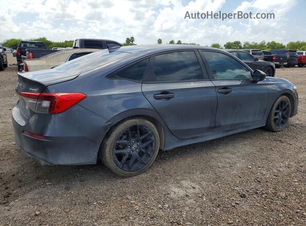2HGFE2F53NH554910 2022 HONDA CIVIC Gray Tył prawy