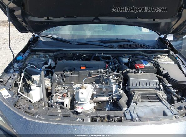 2HGFE2F53NH572808 2022 HONDA CIVIC Gray Widok z tyłu