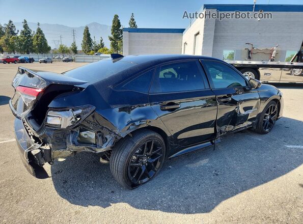 2HGFE2F53NH593318 2022 HONDA CIVIC Черный Задняя правая четверть