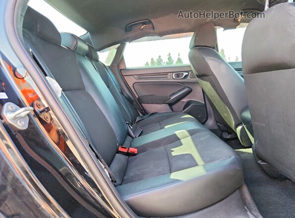 2HGFE2F53NH593318 2022 HONDA CIVIC Черный Вид задних сидений