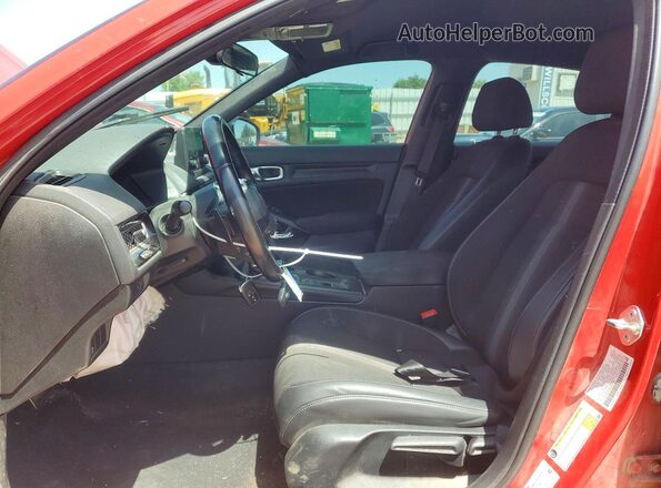 2HGFE2F53NH597997 2022 HONDA CIVIC Red Front interior view