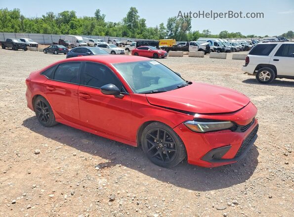 2HGFE2F53NH597997 2022 HONDA CIVIC Red Front right