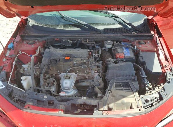 2HGFE2F53NH597997 2022 HONDA CIVIC Red Rear interior view