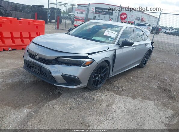 2HGFE2F53NH603121 2022 HONDA CIVIC Silver Front left