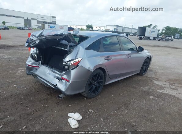 2HGFE2F53NH603121 2022 HONDA CIVIC Silver Rear right