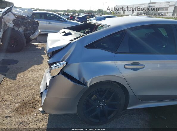 2HGFE2F53NH603121 2022 HONDA CIVIC Silver Front view