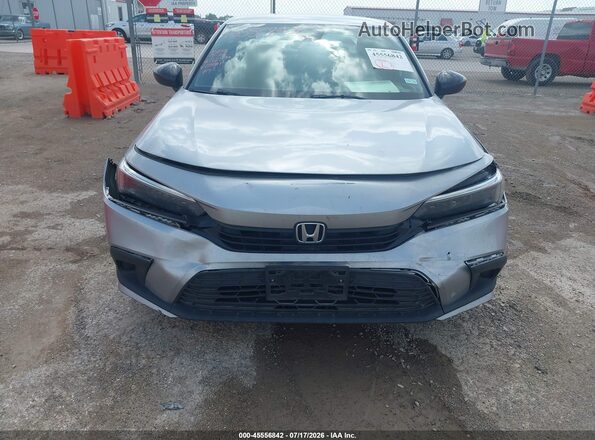 2HGFE2F53NH603121 2022 HONDA CIVIC Silver Instrument cluster view