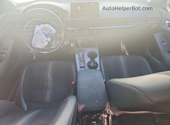 2HGFE2F53PH108906 2023 HONDA CIVIC Белый Вид панели приборов