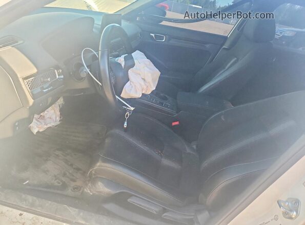 2HGFE2F53PH108906 2023 HONDA CIVIC Белый Вид салона спереди