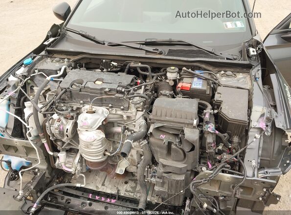2HGFE2F53PH521196 2023 HONDA CIVIC Gray უკანა ხედი