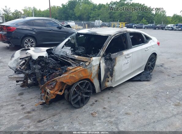 2HGFE2F53PH524132 2023 HONDA CIVIC White Przód lewy