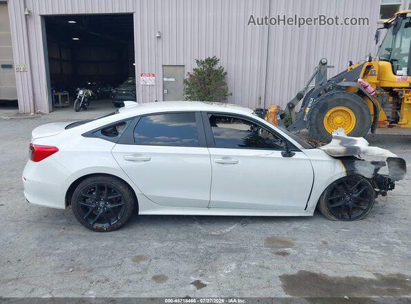 2HGFE2F53PH524132 2023 HONDA CIVIC White Widok zestawu wskaźników
