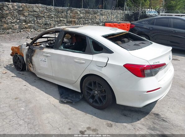 2HGFE2F53PH524132 2023 HONDA CIVIC White Tył lewy