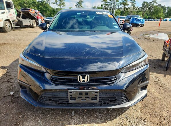 2HGFE2F53PH534109 2023 HONDA CIVIC Black წინა ხედი