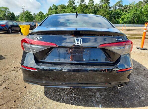 2HGFE2F53PH534109 2023 HONDA CIVIC Black უკანა ხედი