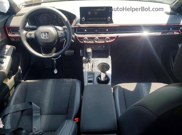 2HGFE2F53PH549483 2023 HONDA CIVIC Black Vista del salpicadero