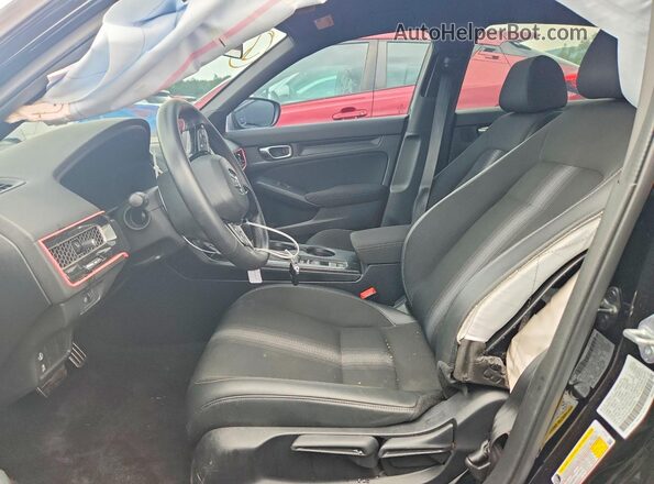 2HGFE2F53PH549483 2023 HONDA CIVIC Black Vista interior delantera
