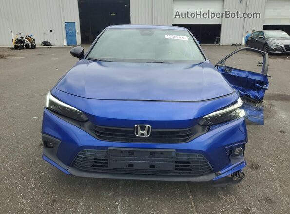 2HGFE2F53PH551542 2023 HONDA CIVIC Blue Widok z przodu