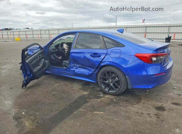 2HGFE2F53PH551542 2023 HONDA CIVIC Blue Tył lewy